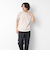 《接触冷感》スーピマコットン ダブルカラーTee 25SS
