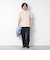 《接触冷感》スーピマコットン ダブルカラーTee 25SS