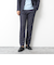《ビジカジ/セットアップ対応》ドットサッカーストレッチパンツ 25SS