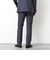 《ビジカジ/セットアップ対応》ドットサッカーストレッチパンツ 25SS