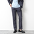 《ビジカジ/セットアップ対応》ドットサッカーストレッチパンツ 25SS