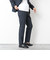 《ビジカジ/セットアップ対応》ドットサッカーストレッチパンツ 25SS