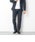 《ビジカジ/セットアップ対応》ドットサッカーストレッチパンツ 25SS