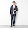 《ビジカジ/セットアップ対応》ドットサッカーストレッチパンツ 25SS