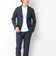 《ビジカジ/セットアップ対応》ドットサッカーストレッチパンツ 25SS