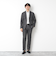 《ビジカジ/セットアップ対応》ドットサッカーストレッチパンツ 25SS