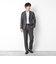 《ビジカジ/セットアップ対応》ドットサッカーストレッチパンツ 25SS