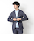 《ビジカジ/セットアップ対応》ドットサッカーストレッチジャケット 25SS