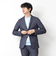 《ビジカジ/セットアップ対応》ドットサッカーストレッチジャケット 25SS