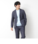 《ビジカジ/セットアップ対応》ドットサッカーストレッチジャケット 25SS