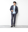 《ビジカジ/セットアップ対応》ドットサッカーストレッチジャケット 25SS