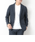 《ビジカジ/セットアップ対応》ドットサッカーストレッチジャケット 25SS