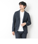 《ビジカジ/セットアップ対応》ドットサッカーストレッチジャケット 25SS
