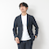《ビジカジ/セットアップ対応》ドットサッカーストレッチジャケット 25SS