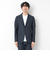 《ビジカジ/セットアップ対応》ドットサッカーストレッチジャケット 25SS
