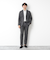 《ビジカジ/セットアップ対応》ドットサッカーストレッチジャケット 25SS