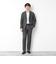 《ビジカジ/セットアップ対応》ドットサッカーストレッチジャケット 25SS
