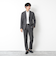 《ビジカジ/セットアップ対応》ドットサッカーストレッチジャケット 25SS