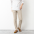 《ビジカジ対応》綿麻COOLMAX スリムフィットパンツ 25SS
