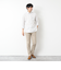 《ビジカジ対応》綿麻COOLMAX スリムフィットパンツ 25SS