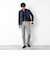 《ビジカジ対応》綿麻COOLMAX スリムフィットパンツ 25SS