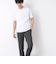 《ビジカジ対応》セミシルケットスムース ボーダー Vネック ドレスTシャツ 25SS