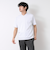 《ビジカジ対応》セミシルケットスムース ボーダー Vネック ドレスTシャツ 25SS