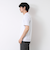 《ビジカジ対応》セミシルケットスムース ボーダー Vネック ドレスTシャツ 25SS