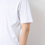 《ビジカジ対応》セミシルケットスムース ボーダー Vネック ドレスTシャツ 25SS