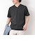 《ビジカジ対応》セミシルケットスムース ボーダー Vネック ドレスTシャツ 25SS