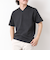 《ビジカジ対応》セミシルケットスムース ボーダー Vネック ドレスTシャツ 25SS