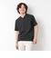 《ビジカジ対応》セミシルケットスムース ボーダー Vネック ドレスTシャツ 25SS