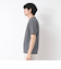 《ビジカジ対応》セミシルケットスムース ボーダー Vネック ドレスTシャツ 25SS