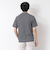 《ビジカジ対応》セミシルケットスムース ボーダー Vネック ドレスTシャツ 25SS