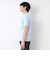 《ビジカジ対応》シルケットスムース Vネック ドレスTシャツ 25SS