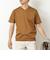 《ビジカジ対応》シルケットスムース Vネック ドレスTシャツ 25SS