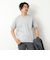 《ビジカジ対応》シルケットスムース Vネック ドレスTシャツ 25SS