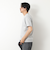 《ビジカジ対応》シルケットスムース Vネック ドレスTシャツ 25SS