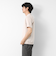 《ビジカジ対応》シルケットスムース Vネック ドレスTシャツ 25SS