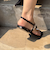 【LAOCOONTE/ ラオコンテ】Ava Suede Squareサンダル