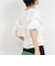 フリル付き3WAYストレッチリブカットソー