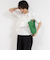 フリル付き3WAYストレッチリブカットソー