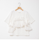 フリル付き3WAYストレッチリブカットソー