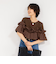 フリル付き3WAYストレッチリブカットソー