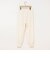 《セットアップ対応》《手洗い可能》ダンボールジョーゼット裾リブジョガーパンツ