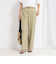 【PR林☆別注カラーあり】ウォッシャブルツイルストレッチ愛されワイドパンツ