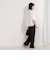 【PR林☆別注カラーあり】ウォッシャブルツイルストレッチ愛されワイドパンツ