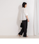 【PR林☆別注カラーあり】ウォッシャブルツイルストレッチ愛されワイドパンツ