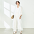 【WEB STAFF恵☆別注カラーあり】《セットアップ対応》リネンセミワイドパンツ