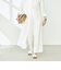 【WEB STAFF恵☆別注カラーあり】《セットアップ対応》リネンセミワイドパンツ